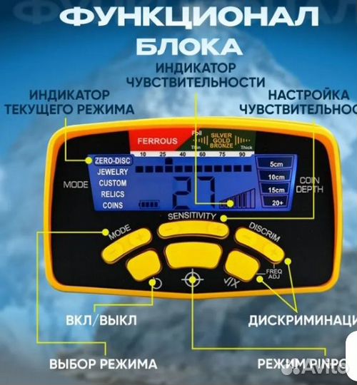 Металлоискатель TX-850