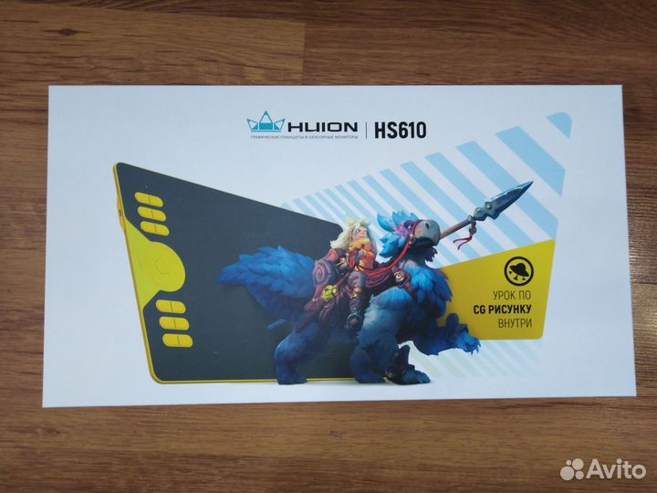 Графический планшет huion HS610 +урок