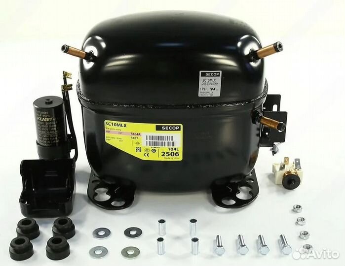 Компрессор Secop SC10MLX R-404 891w/15C