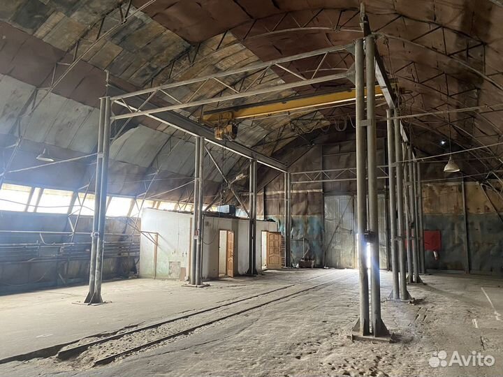 Каркас Арочный ангар с кран балкой