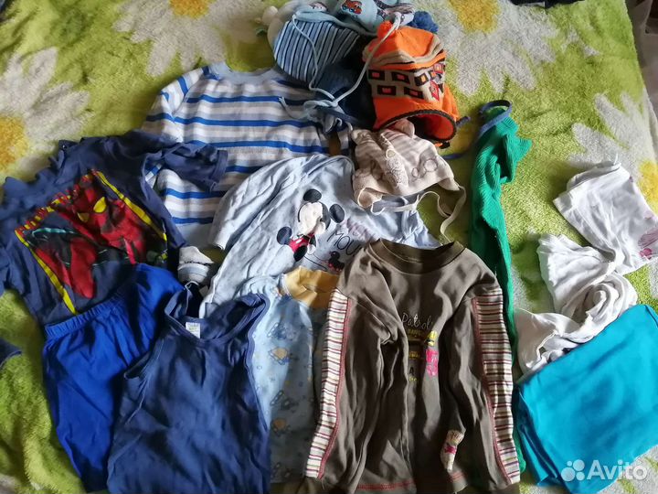 Отдам вещи пакетом на мальчика и девочку 6м - 3 г