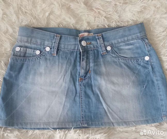 Шорты юбка джинсы на девочку 146/152