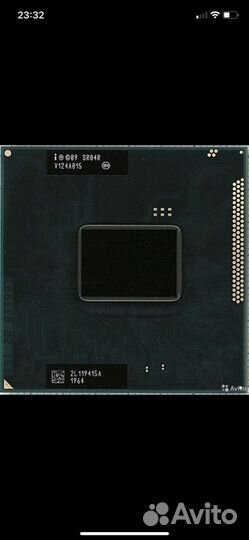 Процессор Intel core i3 для ноутбука