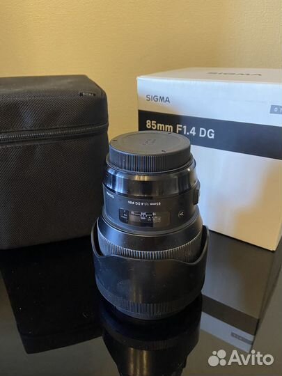 Объектив Sigma 85mm F1.4 DG HSM Art Canon EF
