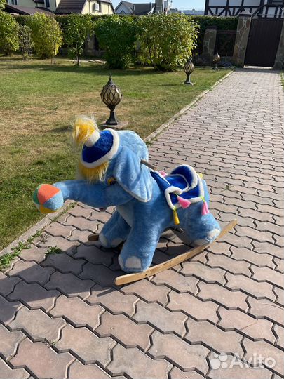 Детская качалка слон