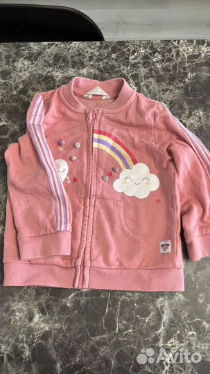 Вещи для девочки пакетом 80 р