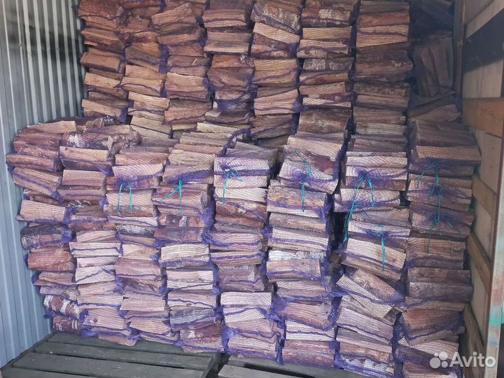 Дрова березовые в мешках