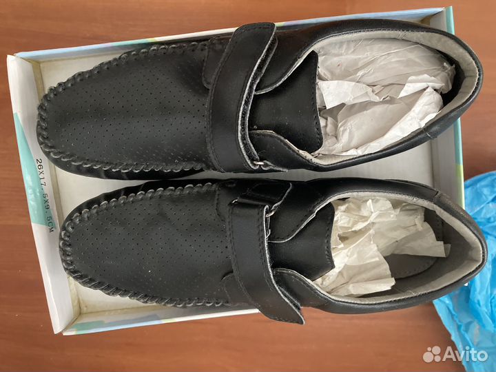 Туфли мужские подростковые