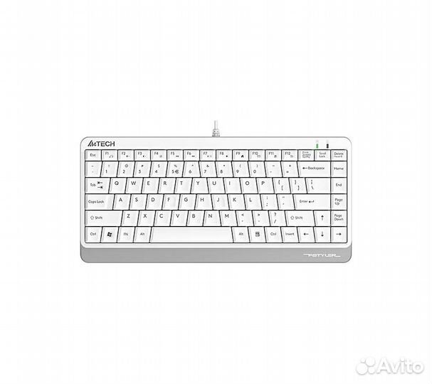 Клавиатура A4Tech Fstyler FKS11, белый/серый