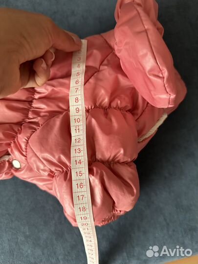 Комбинезон зимний для средней собаки