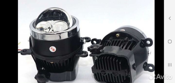 Лазерные BI-LED птф веста 6000K