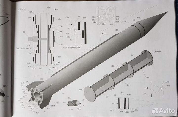 Модель 9К72 маз-543 SS-1C scud B 1/25 modelik