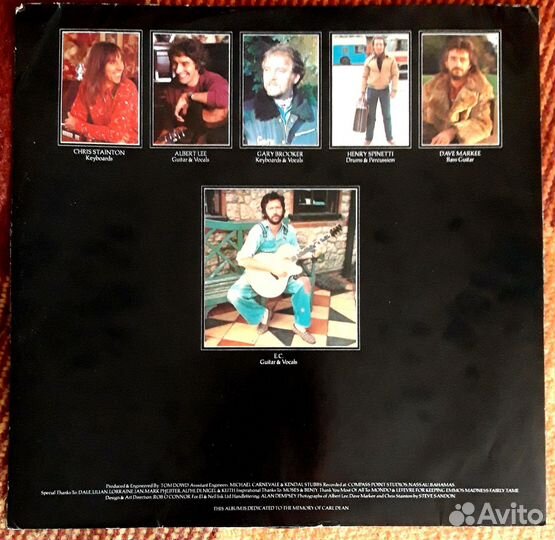 Eric Clapton – Another Ticket USA(NM)