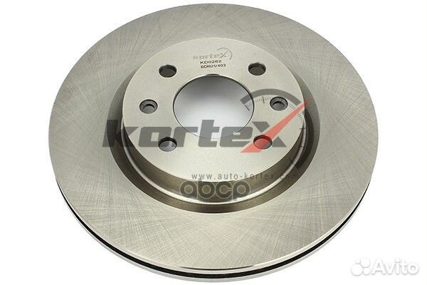 Диск торм. renault logan 04- перед.вент. (+ABS)