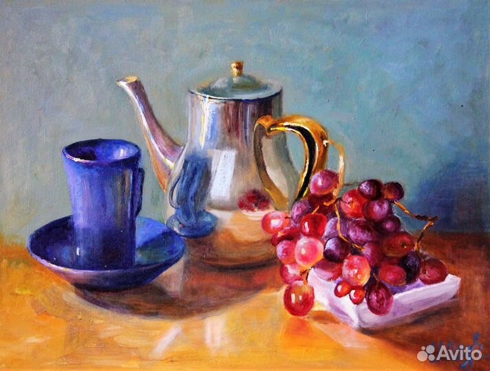 Картина маслом на холсте Натюрморт