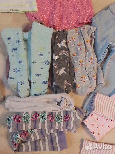 Вещи на девочку пакетом 92 см