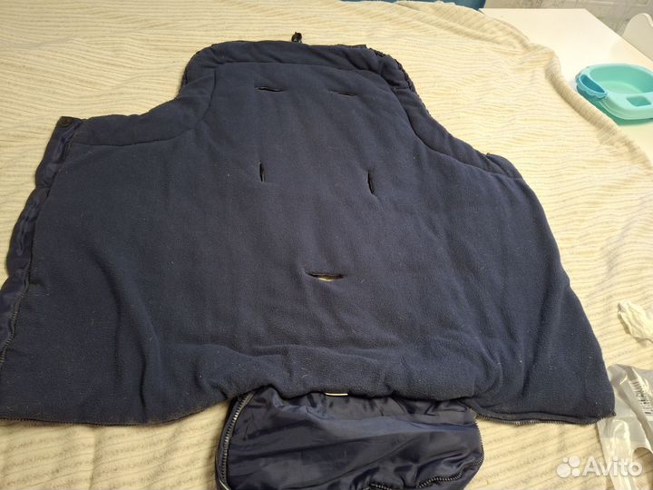 Зимний конверт в коляску или на санки