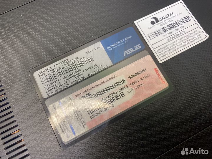 Ноутбук asus K55D т18163