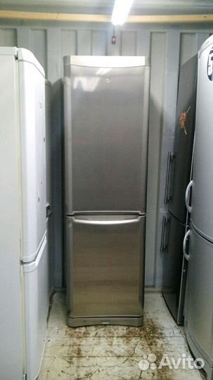 Холодильник б/у Индезит nbha20NX Доставка.Гарантия