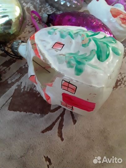 Елочные игрушки СССР одним лотом