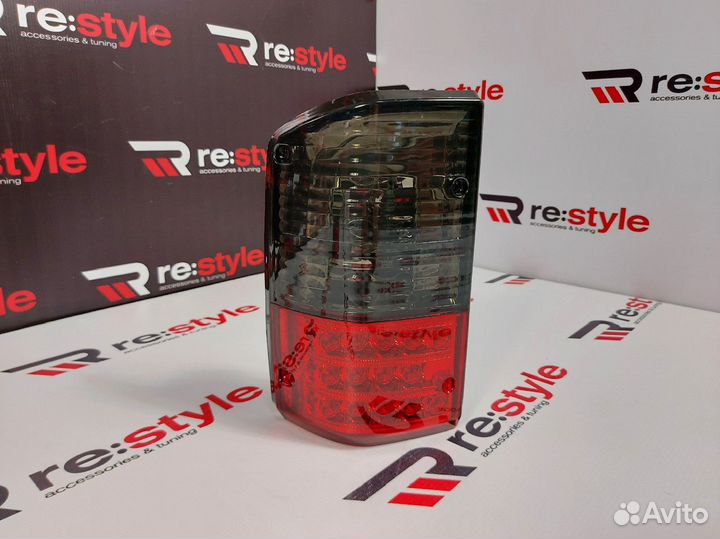 Стопы Nissan Safari 60 Красно-Черные Диодные K2264