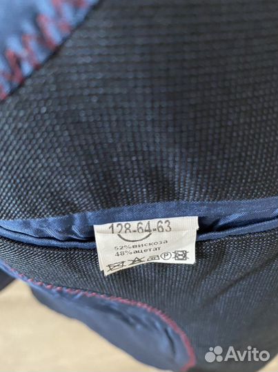 Пиджак школьный для мальчика 128