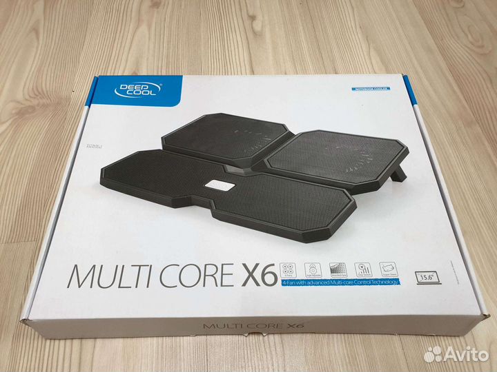 Подставка для ноутбука deepcool MultiCore X6