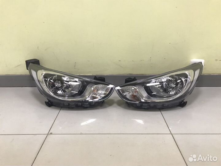 Фара Hyundai Solaris 10 - 14