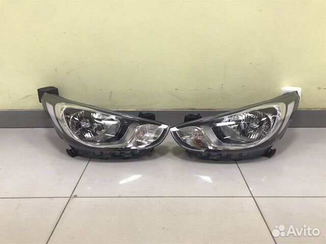 Фара Hyundai Solaris 10 - 14