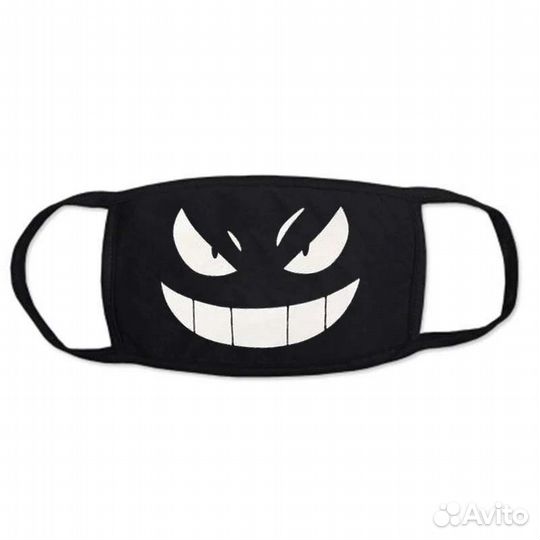 Маска защитная прикольная 8 видов