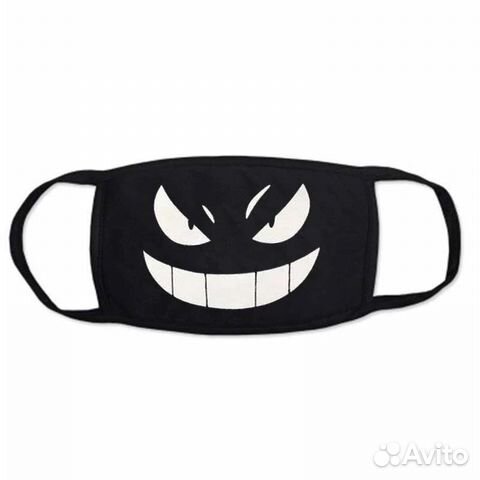 Маска защитная прикольная 8 видов