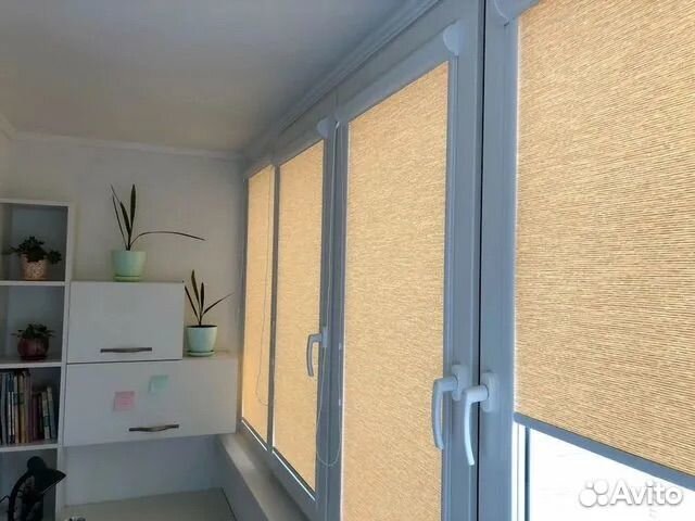 Жалюзи, рулонные и римские шторы