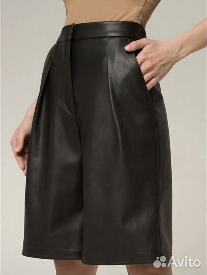 Шорты бермуды экокожа 44-46(М)
