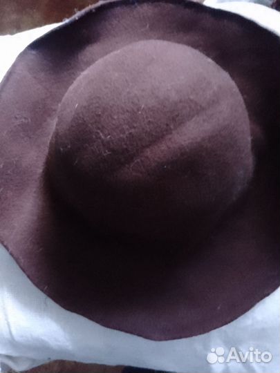 Шляпа фетровая женская