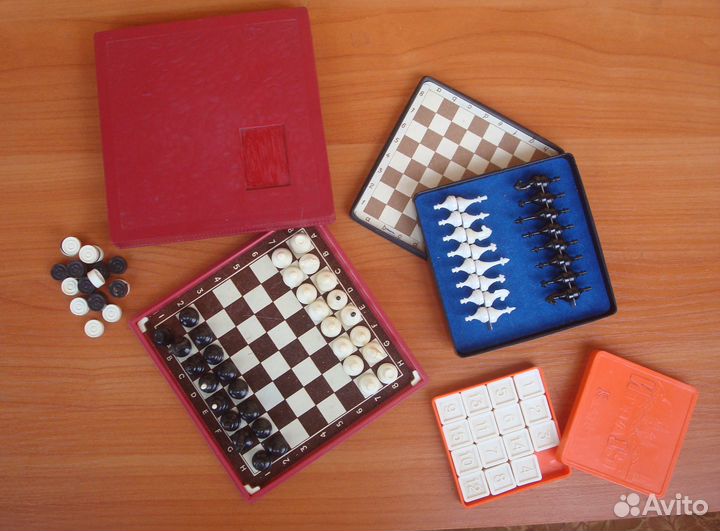 Шахматы магнитные/пятнашка