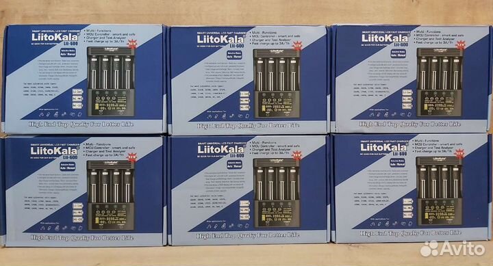 Зарядные устройства LiitoKala Lii-S8 600 500S PD4