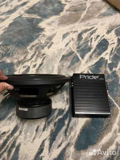 Сабвуфер и усилитель бу