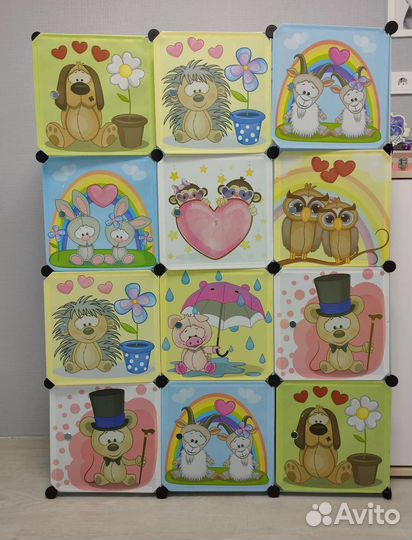 Модульный детский шкаф