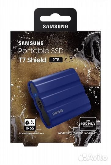Внешний жесткий диск SSD Samsung T7 Shield 2TB