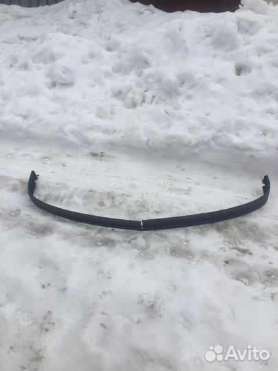 Фартук переднего бампера на escalade