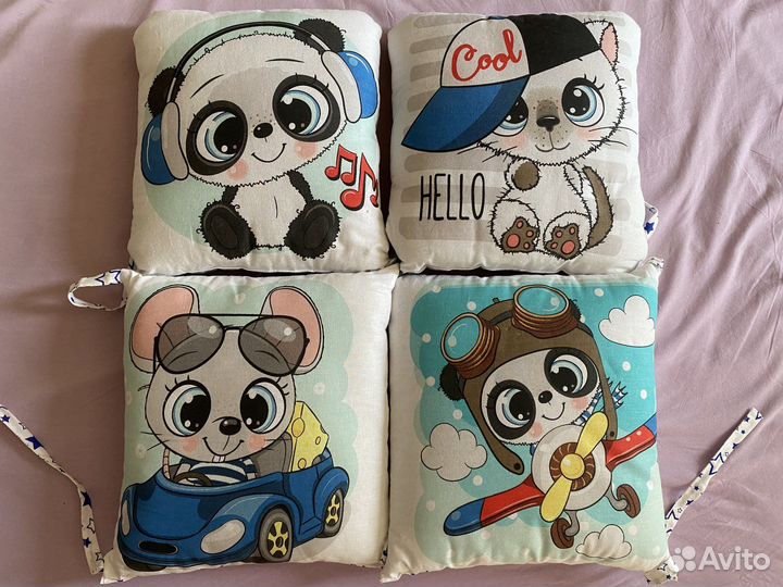 Бортики в кроватку