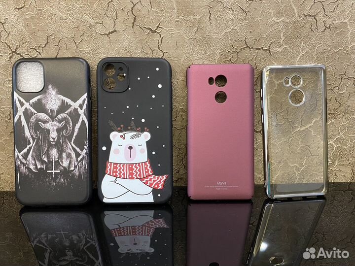 Чехлы на iPhone 11 и Xaiomi Readmi 4
