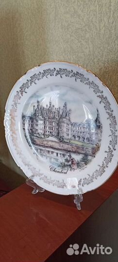 Тарелка декоратив. Франция. Замки Луары: Chambord