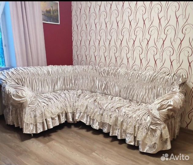 Чехлы на диваны и кресло
