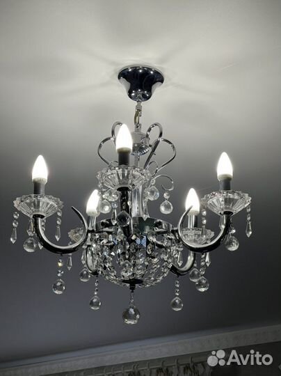 Люстра хрустальная