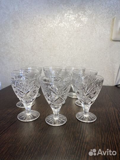 Рюмка на ножке СССР хрусталь