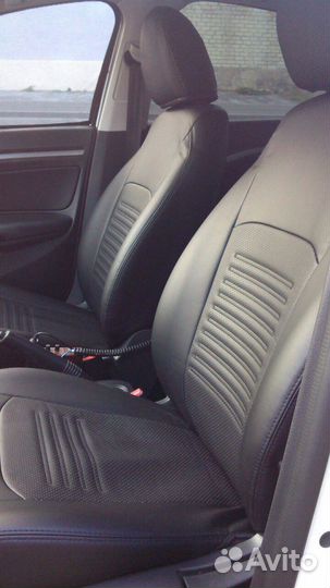 Чехлы Экокожа Дастер Веста Гранта Рио Солярис