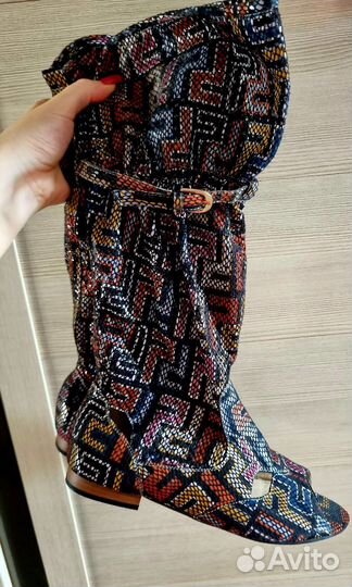 Сапоги летние 37,5 -38 размер