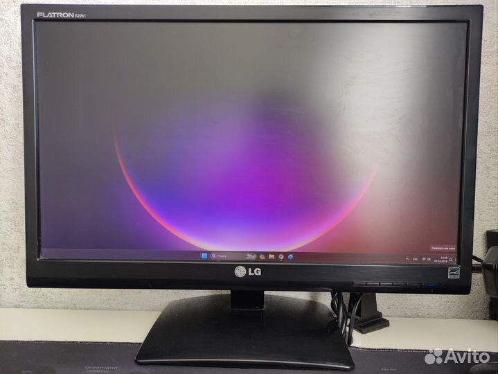 Монитор LG E2241S-BN, 21.5
