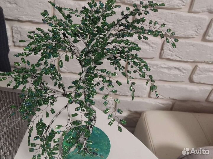 Берёзка из бисера